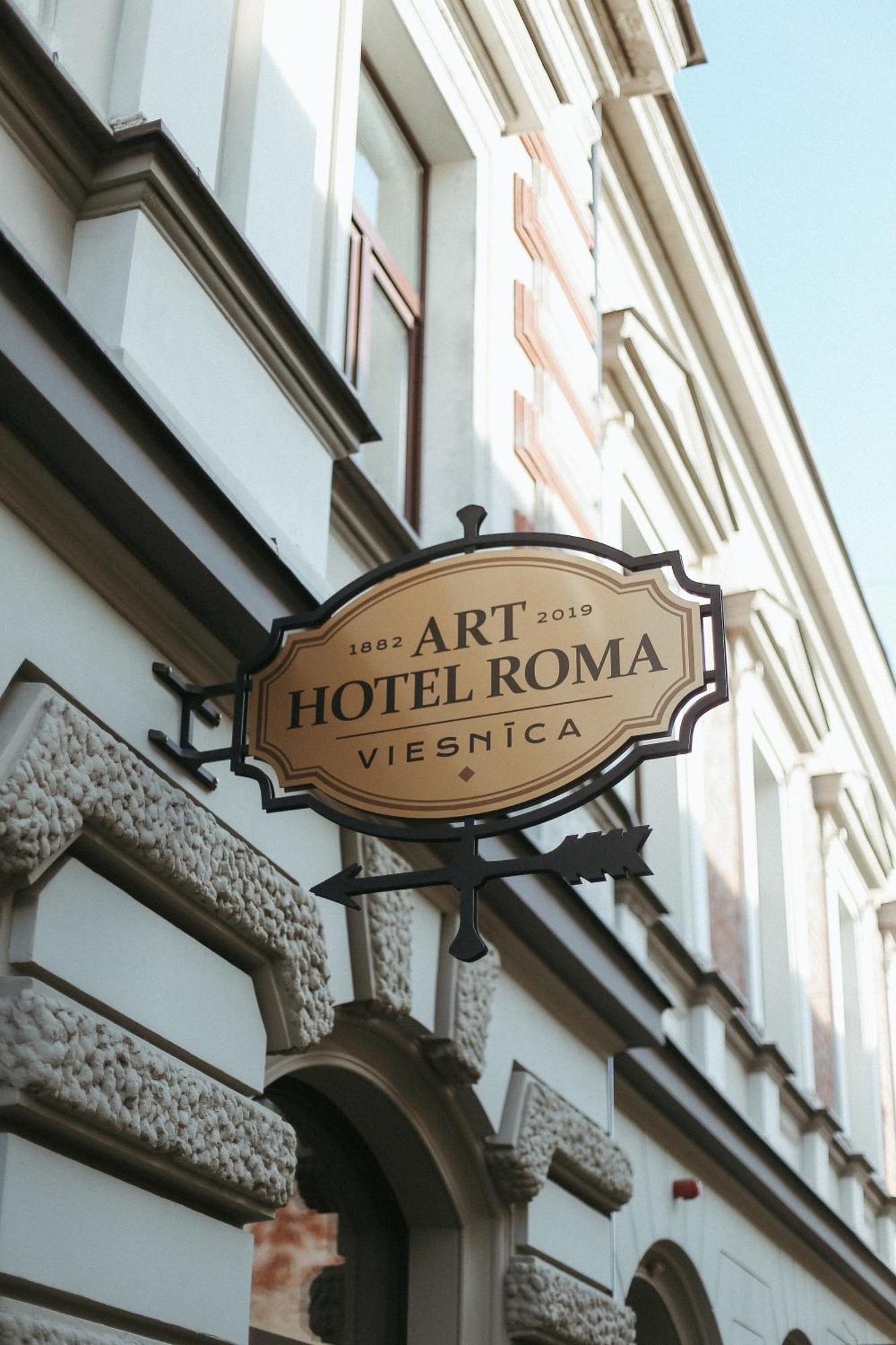 Art Hotel Roma リエパーヤ エクステリア 写真